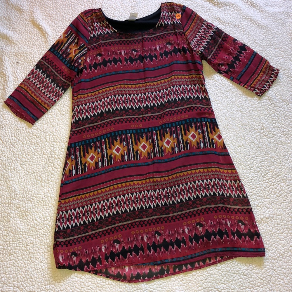 2/$20 Tribal Print Dress